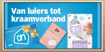 Albert Heijn babyspullen bestellen