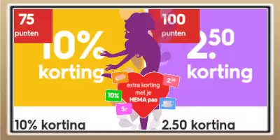 Gratis HEMA vouchers en producten