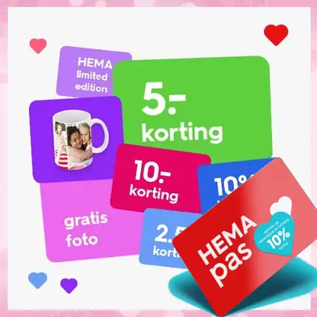 Gratis HEMA vouchers en producten
