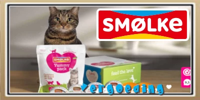Klik HIER Kittenpakket, proef katten- en hondenvoer Smølke Smølke kattenvoer en hondenvoer