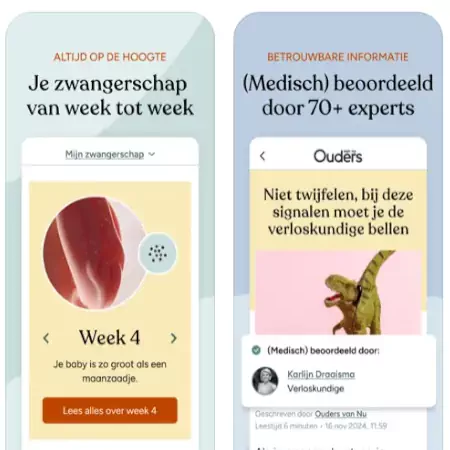 Gratis Zwanger App Ouders van Nu